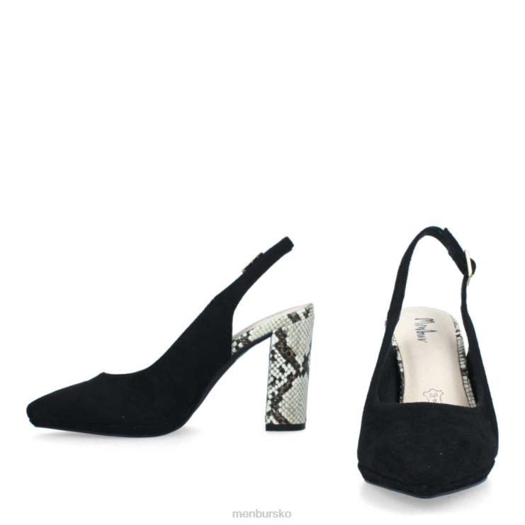 dk Menbur Kvinder bomerano sort X288X486 afslappet smart sko