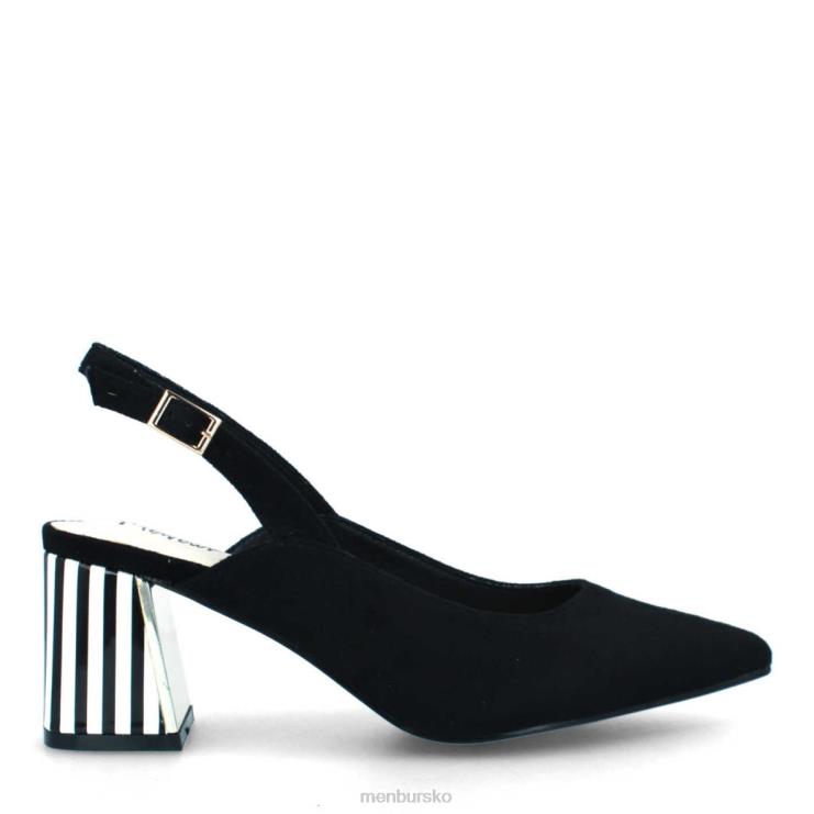 dk Menbur Kvinder bonavicina sort X288X3059 afslappet smart sko