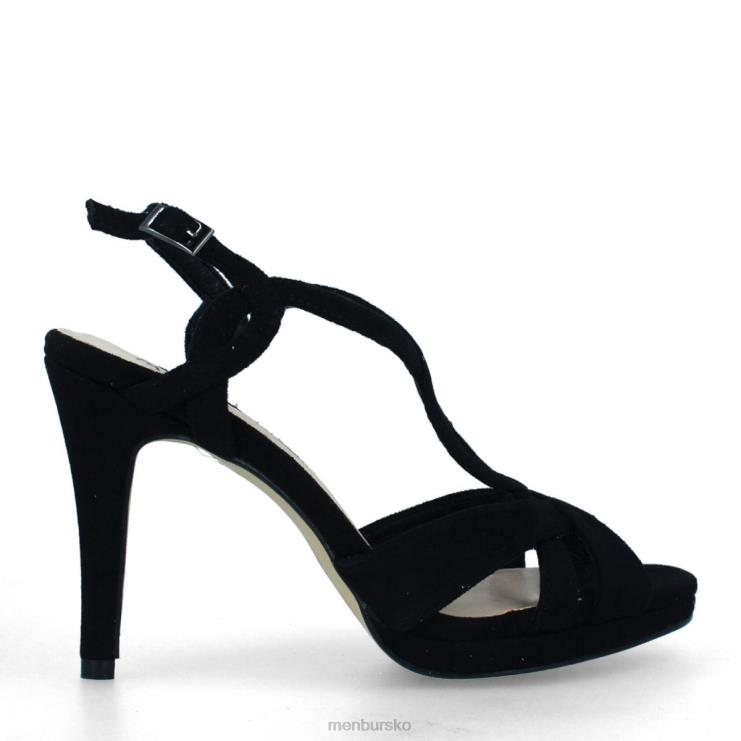 dk Menbur Kvinder bordonaro sort X288X3304 afslappet smart sko