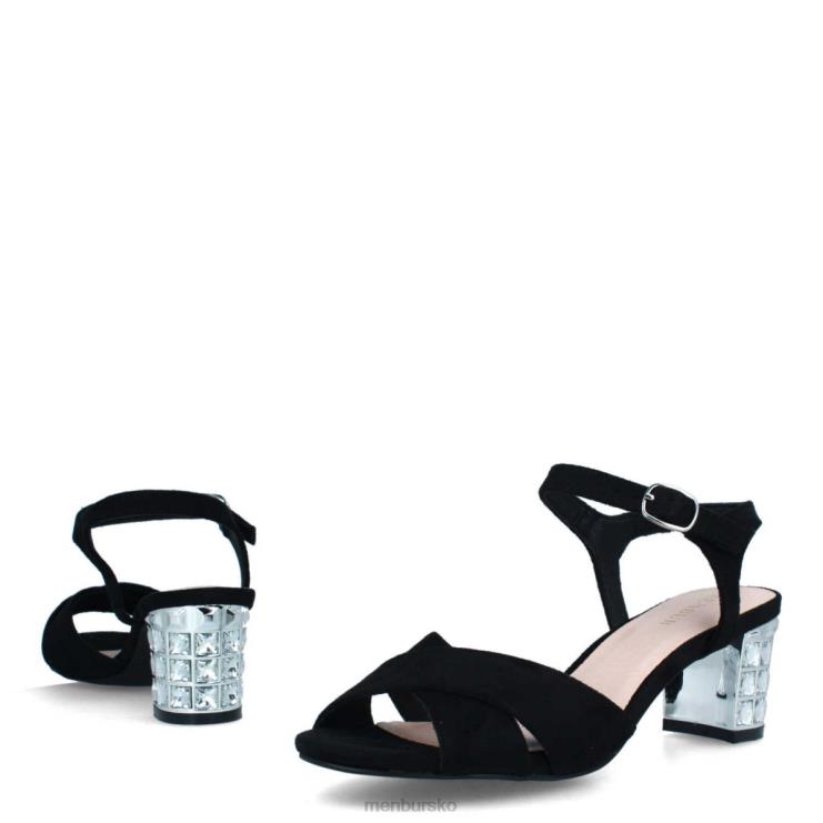 dk Menbur Kvinder borgata sort X288X3580 afslappet smart sko