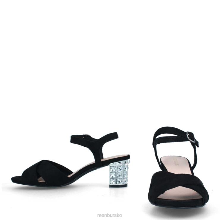 dk Menbur Kvinder borgata sort X288X3580 afslappet smart sko