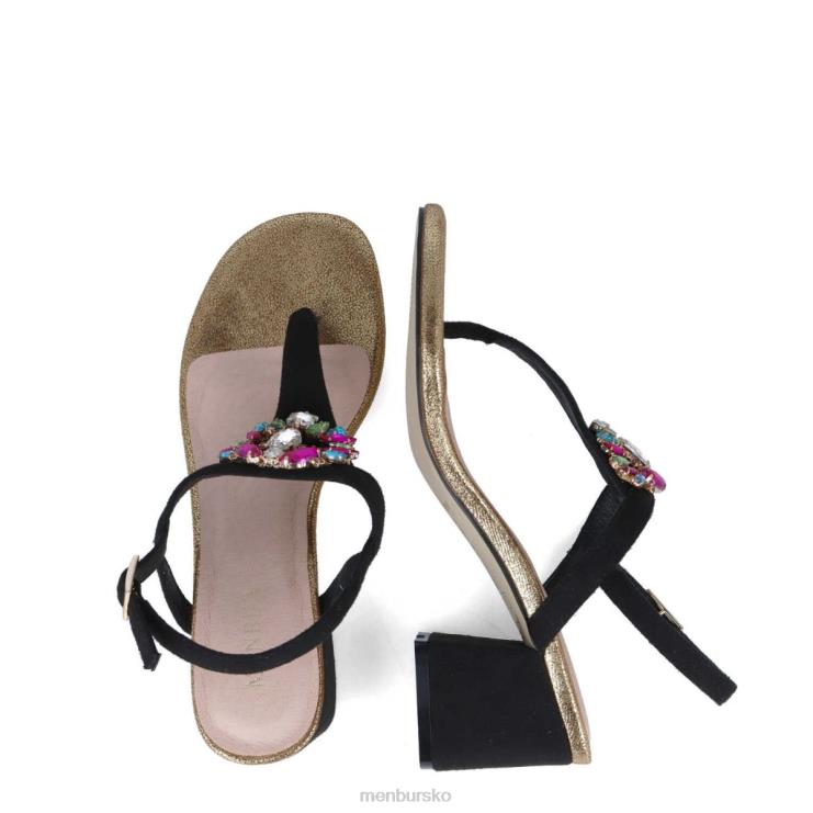 dk Menbur Kvinder borriana sort X288X262 afslappet smart sko