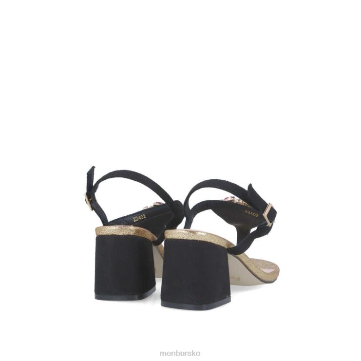 dk Menbur Kvinder borriana sort X288X262 afslappet smart sko