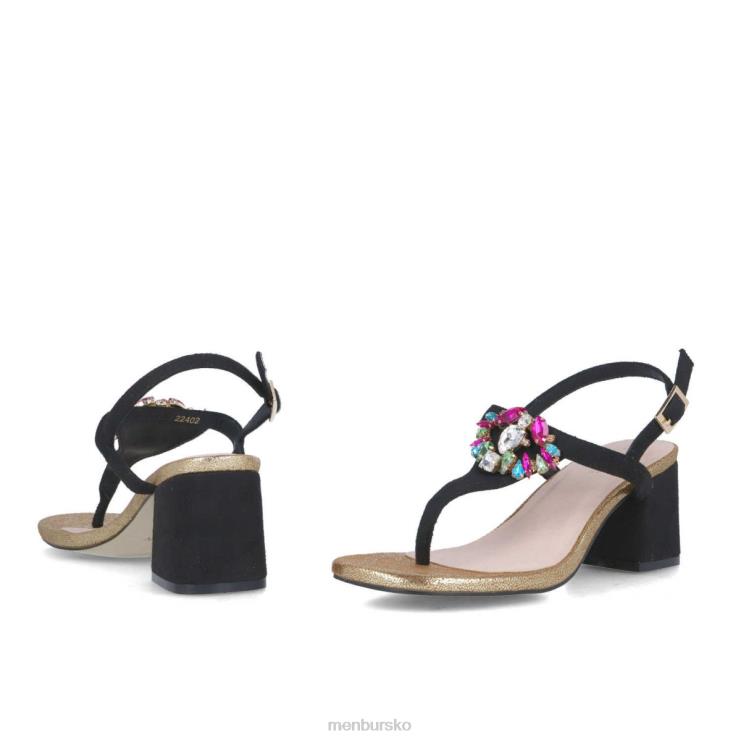 dk Menbur Kvinder borriana sort X288X262 afslappet smart sko