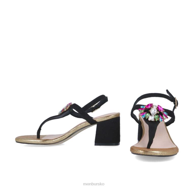 dk Menbur Kvinder borriana sort X288X262 afslappet smart sko