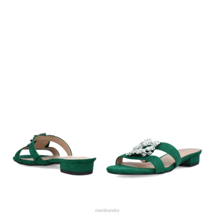 dk Menbur Kvinder boscoriva grøn X288X3148 afslappet smart sko