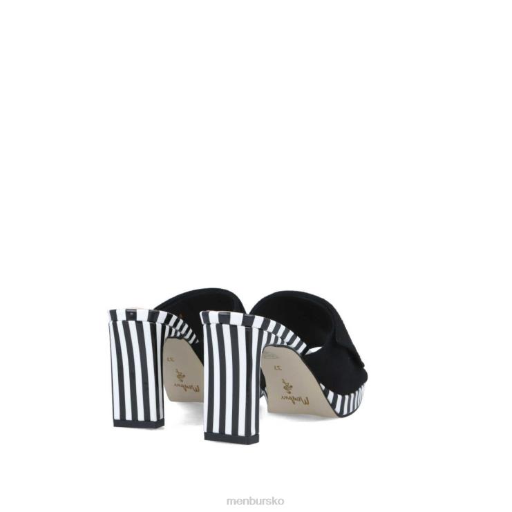 dk Menbur Kvinder bosellina sort X288X476 afslappet smart sko