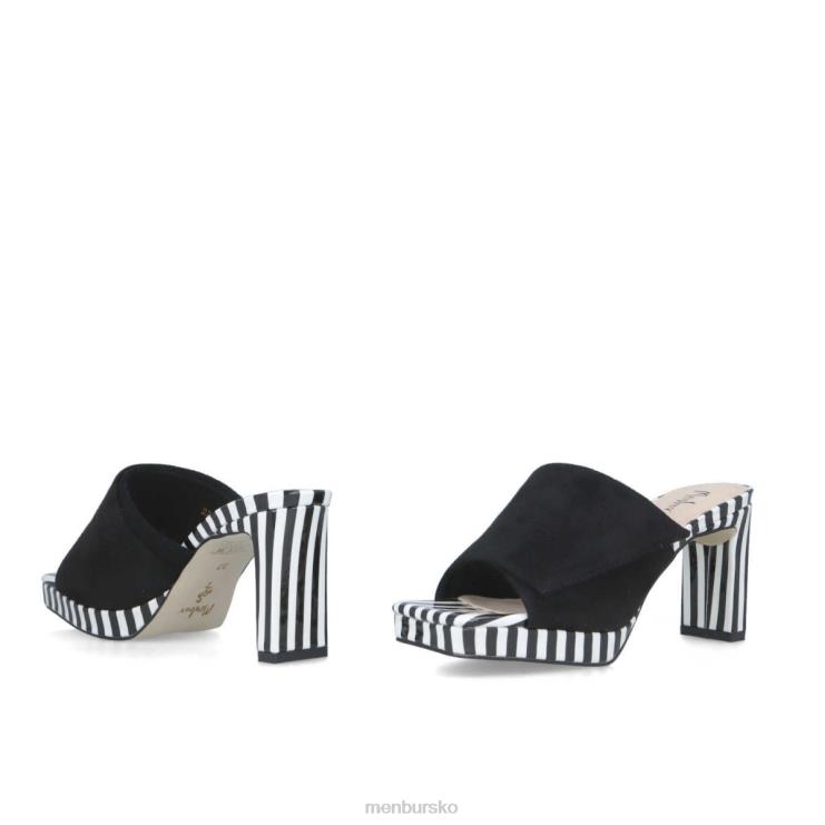 dk Menbur Kvinder bosellina sort X288X476 afslappet smart sko