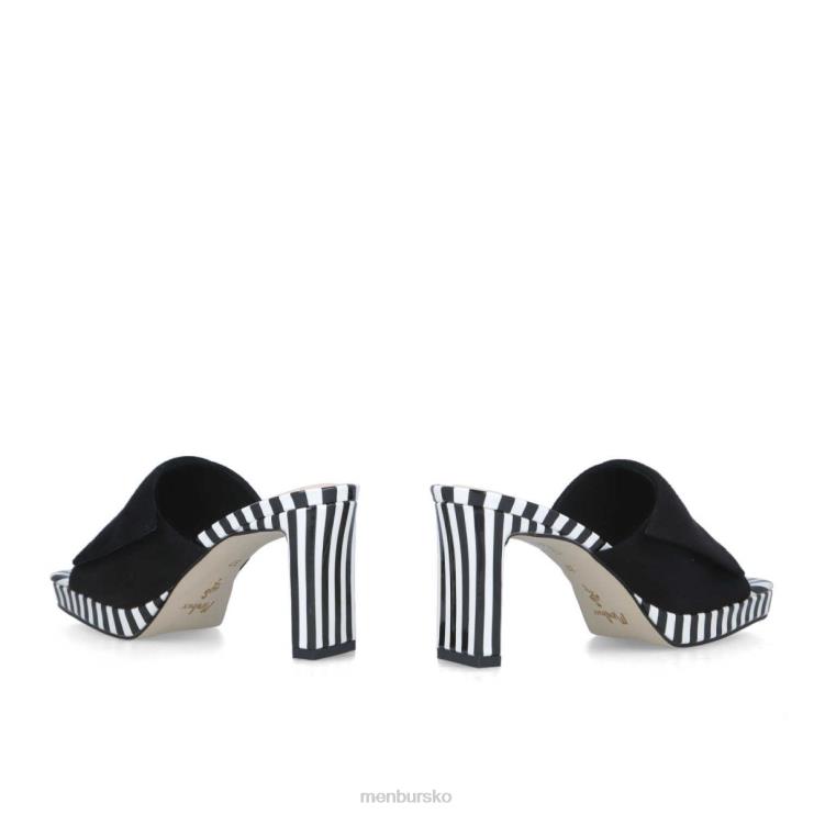 dk Menbur Kvinder bosellina sort X288X476 afslappet smart sko