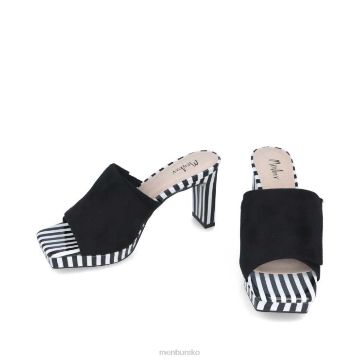 dk Menbur Kvinder bosellina sort X288X476 afslappet smart sko