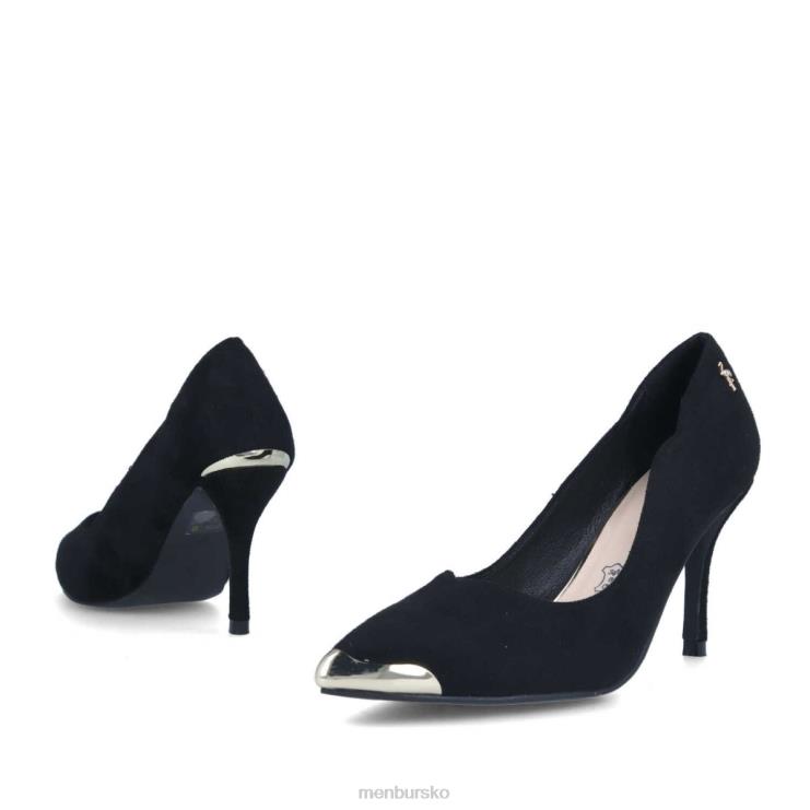 dk Menbur Kvinder botrona sort X288X3369 afslappet smart sko