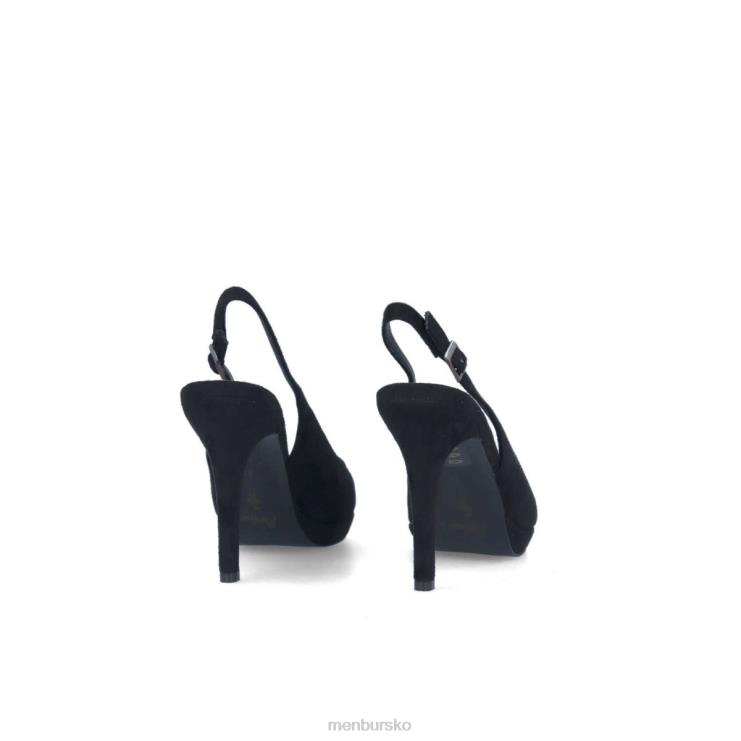 dk Menbur Kvinder busana sort X288X3196 afslappet smart sko