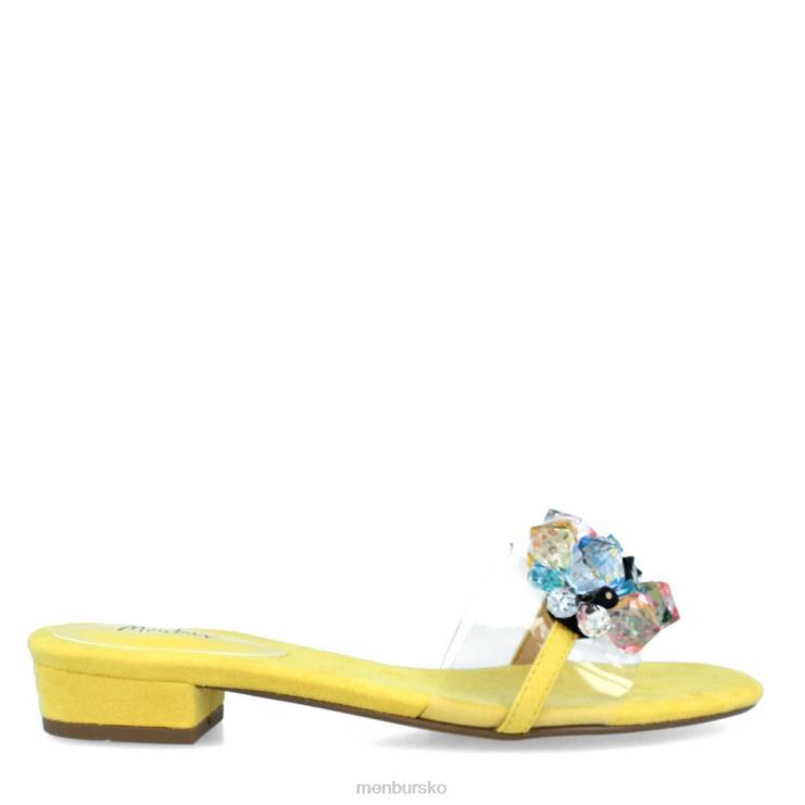 dk Menbur Kvinder camisano gul X288X3634 afslappet smart sko