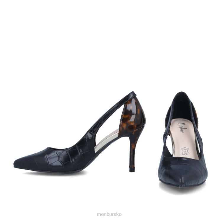 dk Menbur Kvinder cannalonga sort X288X413 afslappet smart sko