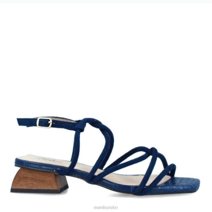 dk Menbur Kvinder capitone mørkeblå X288X481 afslappet smart sko