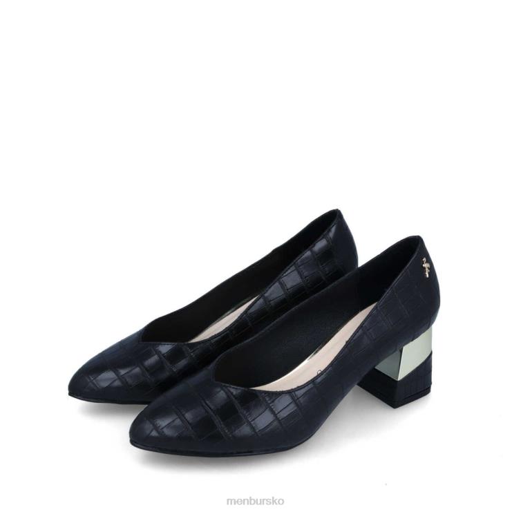 dk Menbur Kvinder capostrado sort X288X3378 afslappet smart sko