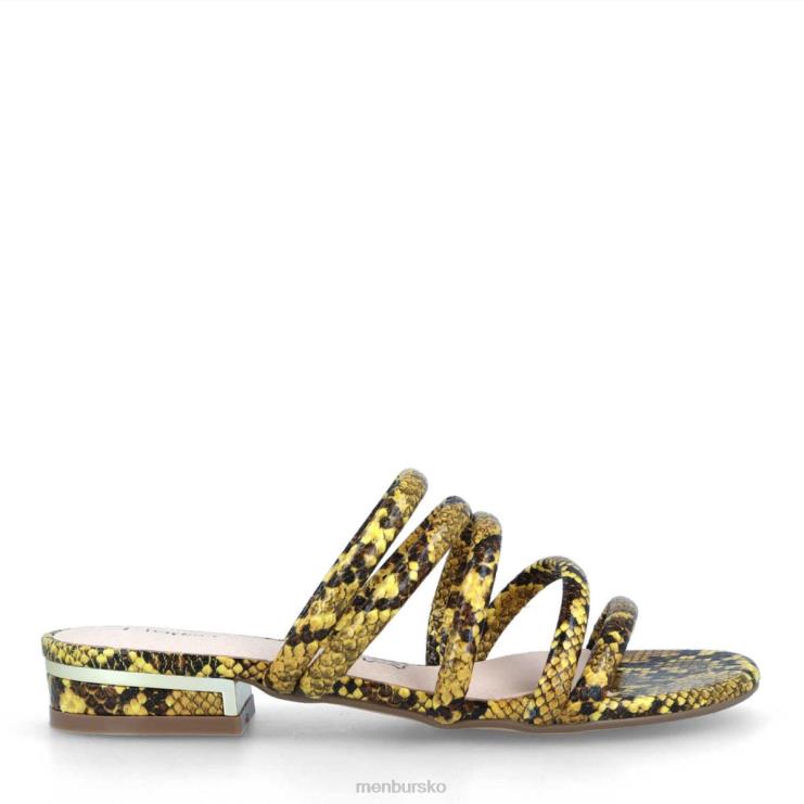 dk Menbur Kvinder castello gul X288X3179 afslappet smart sko