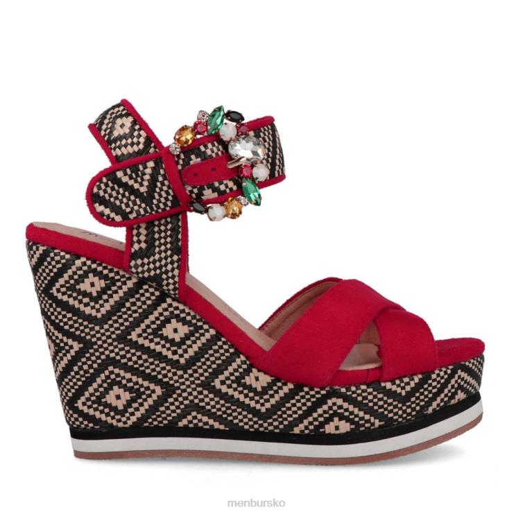 dk Menbur Kvinder castello rød X288X3192 afslappet smart sko