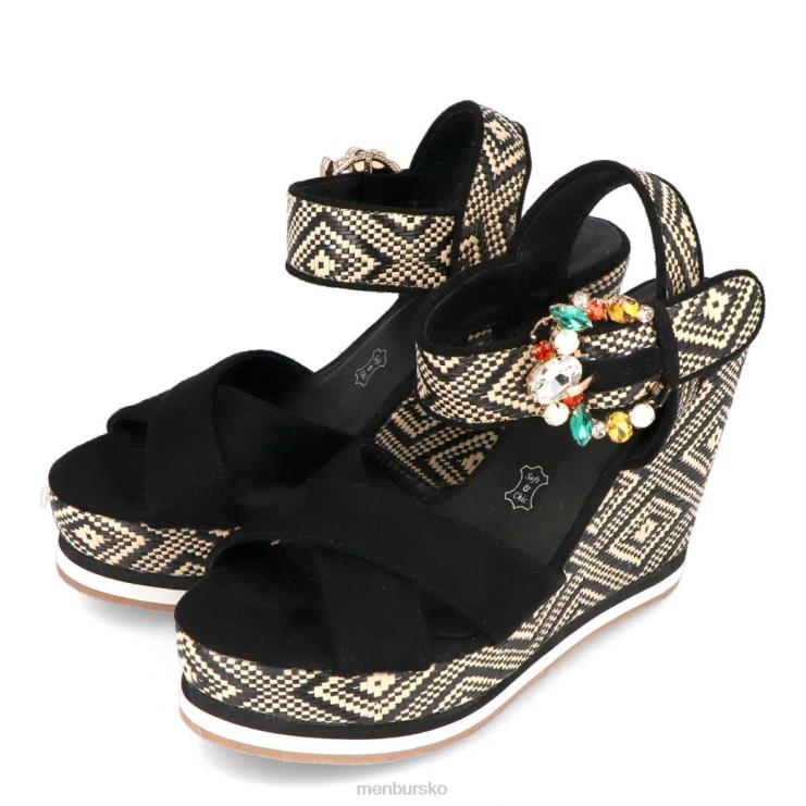 dk Menbur Kvinder castello sort X288X297 afslappet smart sko