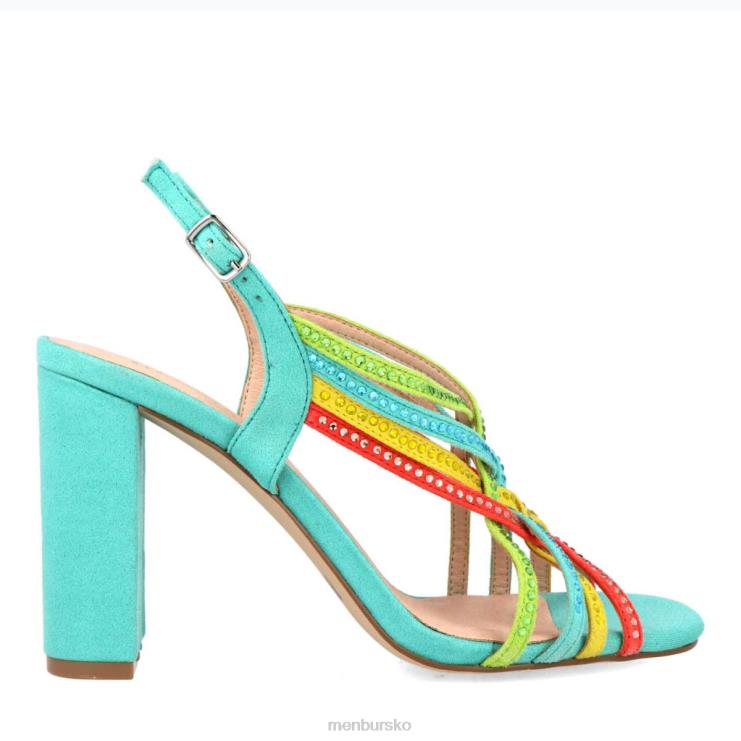 dk Menbur Kvinder castro grøn X288X494 afslappet smart sko