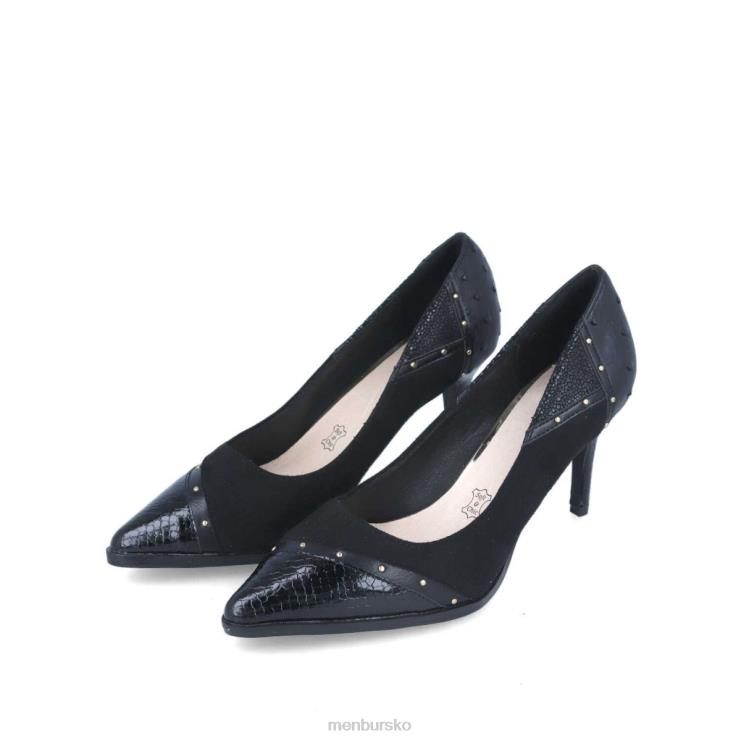 dk Menbur Kvinder cerbaro sort X288X3374 afslappet smart sko