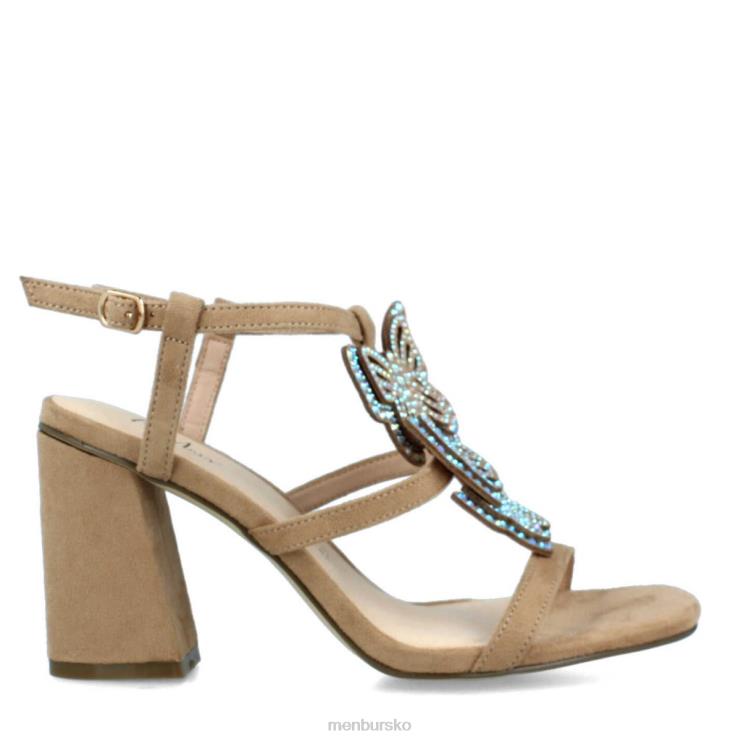 dk Menbur Kvinder chienti beige X288X245 afslappet smart sko