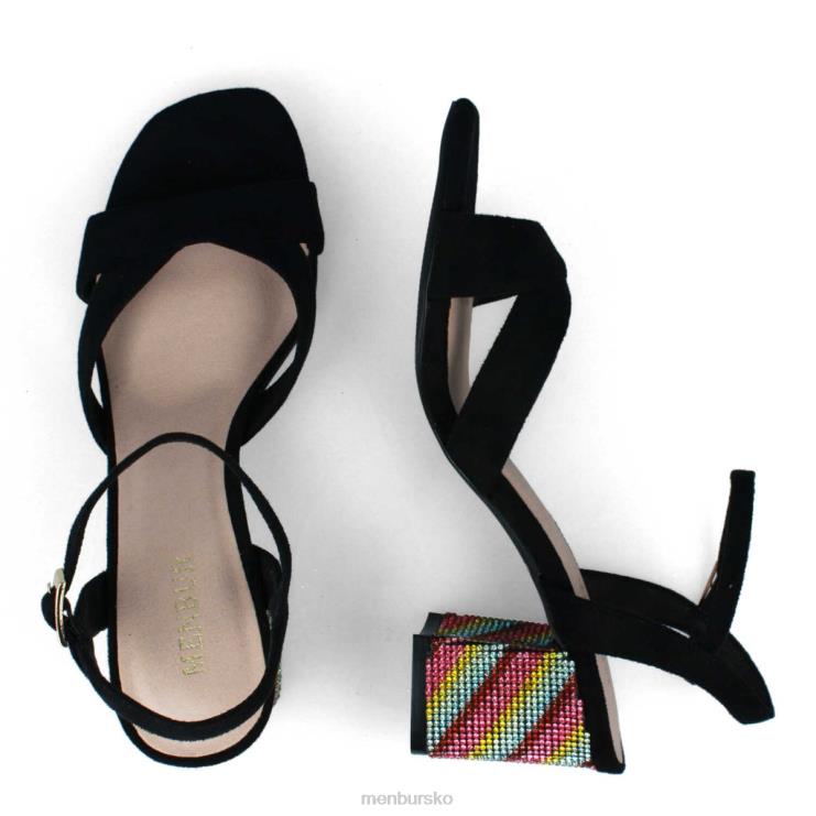 dk Menbur Kvinder cremasco sort X288X3248 afslappet smart sko