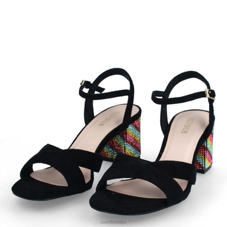 dk Menbur Kvinder cremasco sort X288X3248 afslappet smart sko