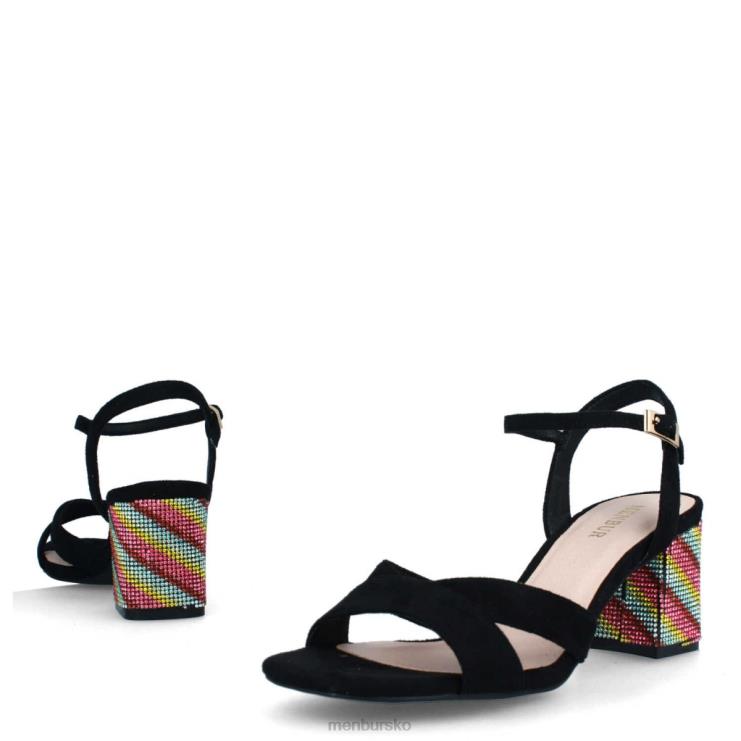 dk Menbur Kvinder cremasco sort X288X3248 afslappet smart sko