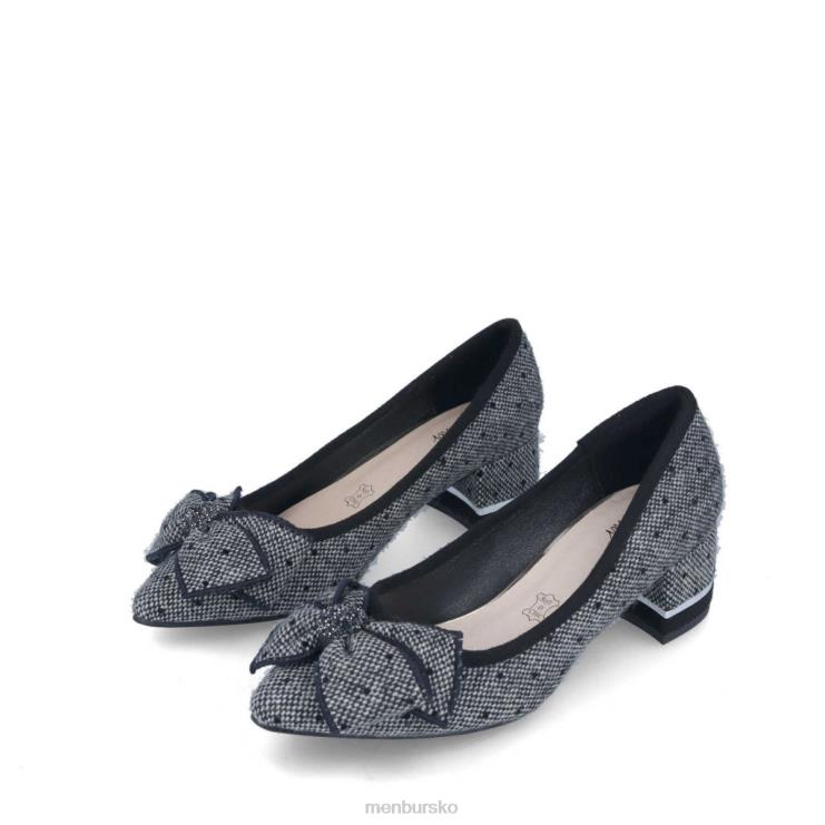 dk Menbur Kvinder fitalia sort X288X3410 afslappet smart sko