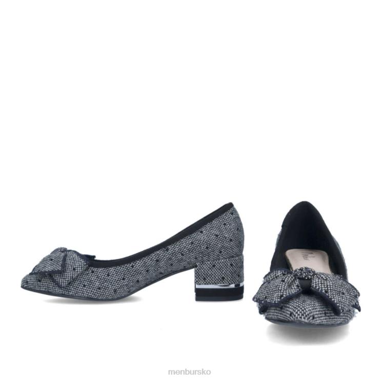 dk Menbur Kvinder fitalia sort X288X3410 afslappet smart sko