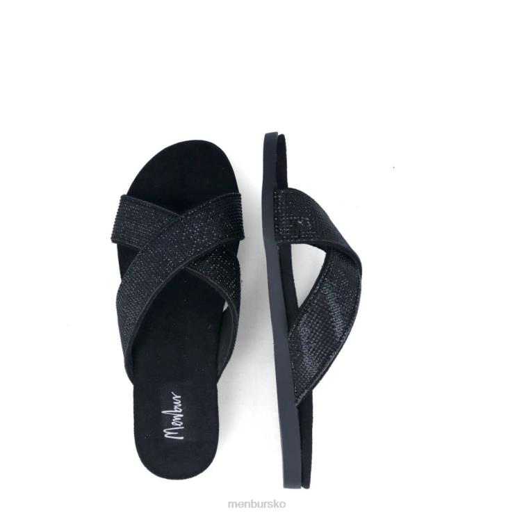 dk Menbur Kvinder forno sort X288X3185 afslappet smart sko