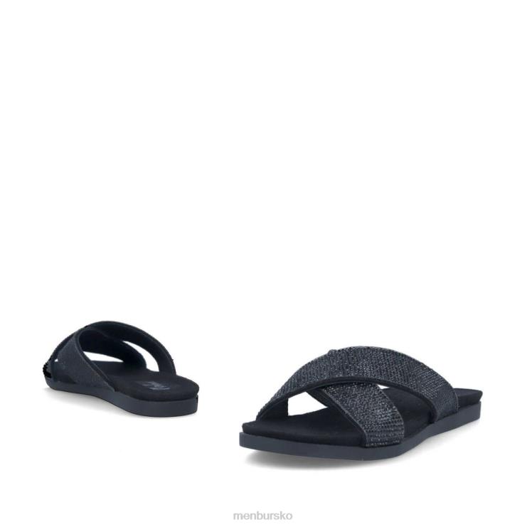 dk Menbur Kvinder forno sort X288X3185 afslappet smart sko