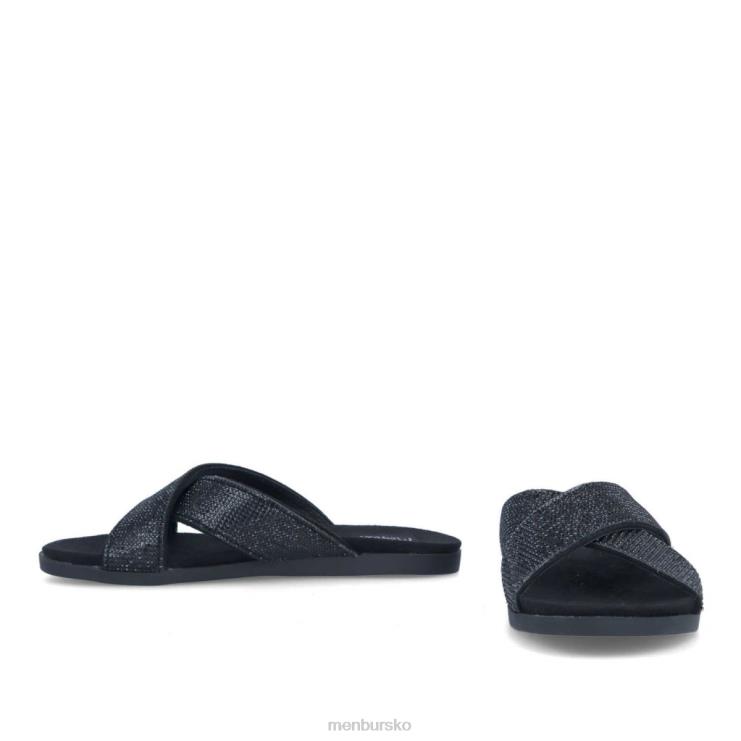 dk Menbur Kvinder forno sort X288X3185 afslappet smart sko