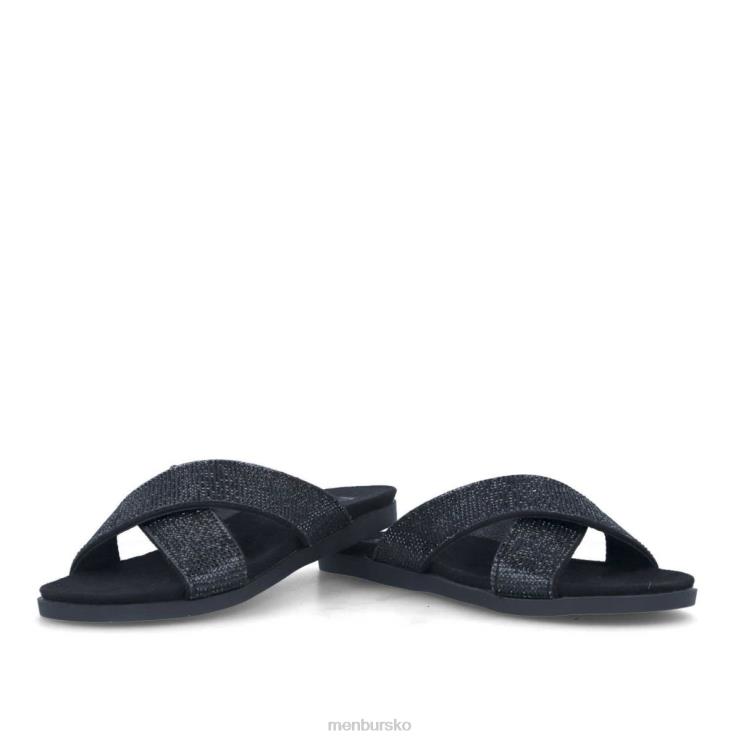 dk Menbur Kvinder forno sort X288X3185 afslappet smart sko