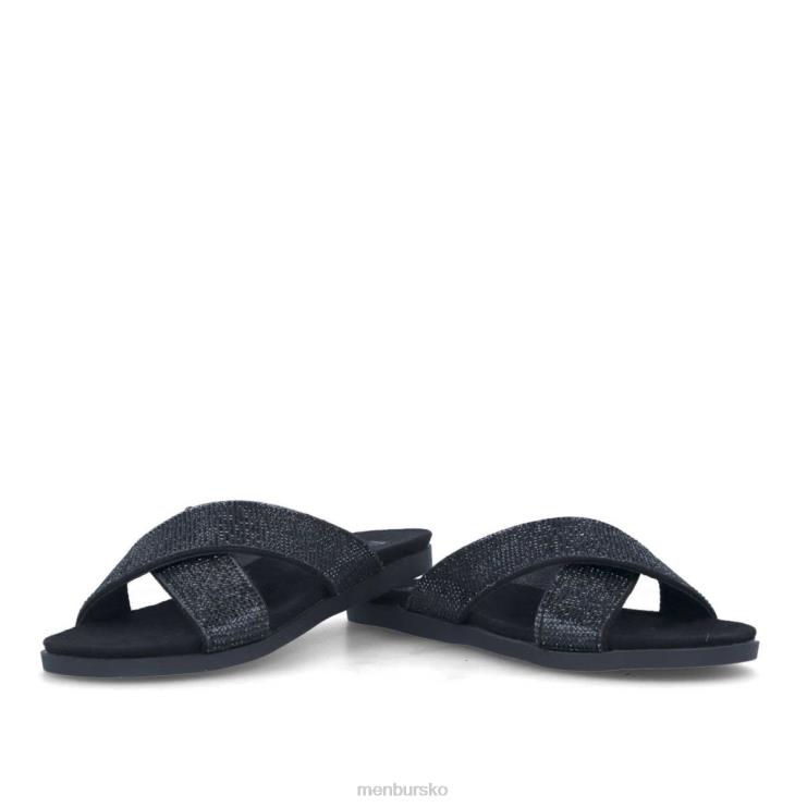 dk Menbur Kvinder forno sort X288X3185 afslappet smart sko