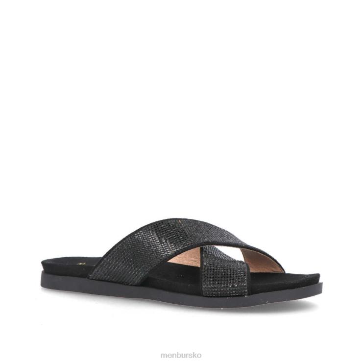 dk Menbur Kvinder forno sort X288X3185 afslappet smart sko