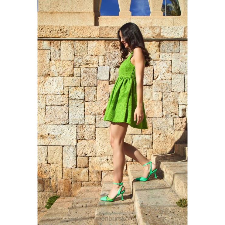 dk Menbur Kvinder grus grøn X288X442 afslappet smart sko