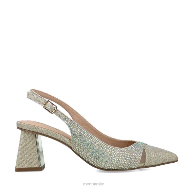 dk Menbur Kvinder aes guld X288X1315 høje hæle