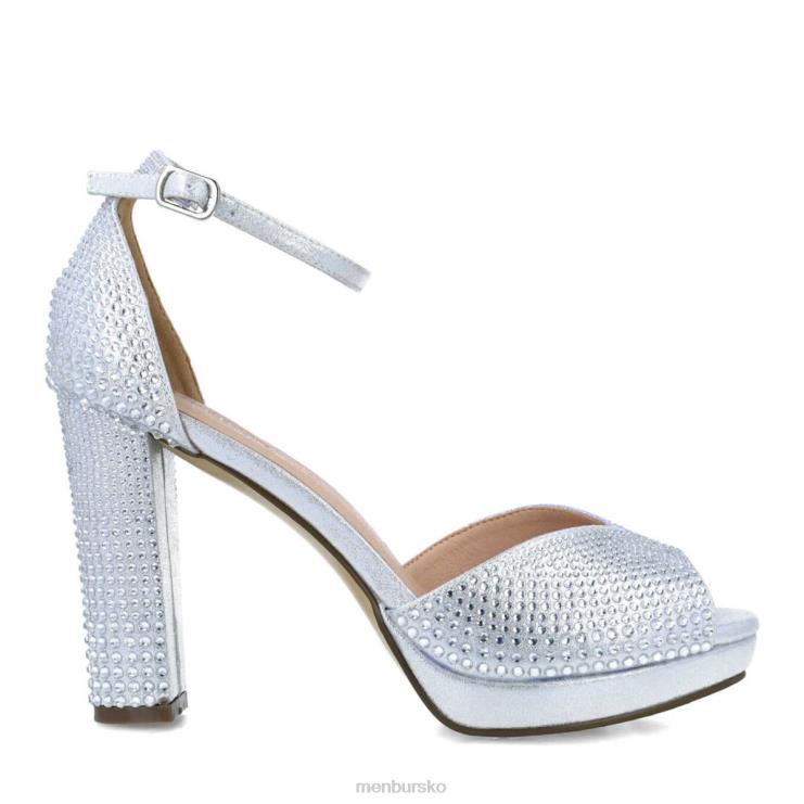 dk Menbur Kvinder aguamarina sølv X288X3872 høje hæle