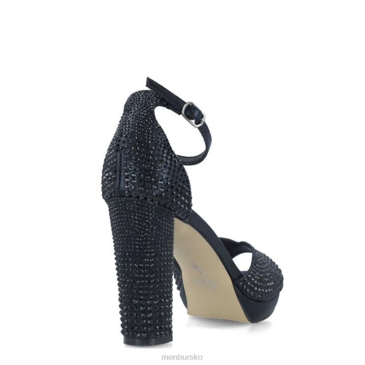 dk Menbur Kvinder aguamarina sort X288X3871 høje hæle