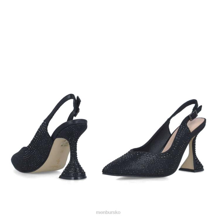 dk Menbur Kvinder aguamarina sort X288X3901 høje hæle