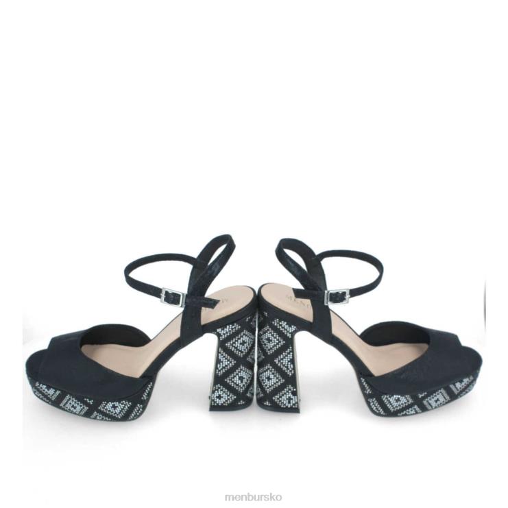 dk Menbur Kvinder albaredo sort X288X870 høje hæle