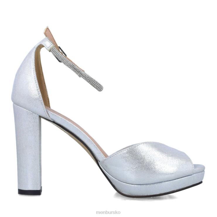 dk Menbur Kvinder angerona sølv X288X5056 høje hæle