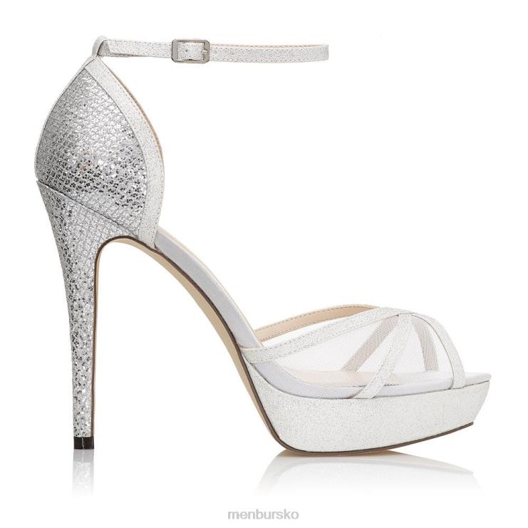 dk Menbur Kvinder anora sølv X288X957 høje hæle