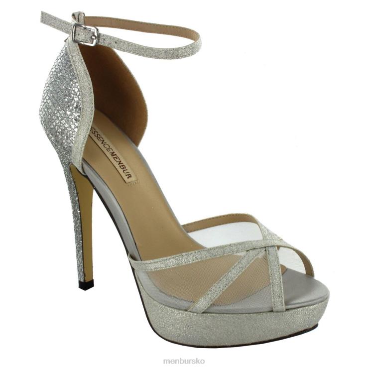 dk Menbur Kvinder anora sølv X288X957 høje hæle