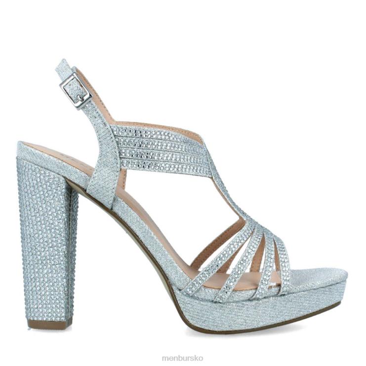 dk Menbur Kvinder ansed sølv X288X4067 høje hæle