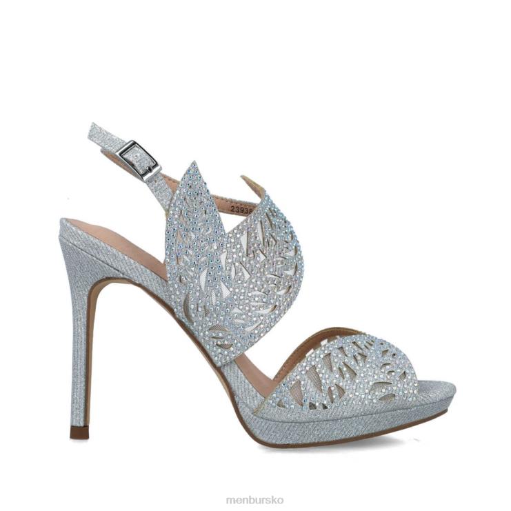 dk Menbur Kvinder arcturus sølv X288X750 høje hæle