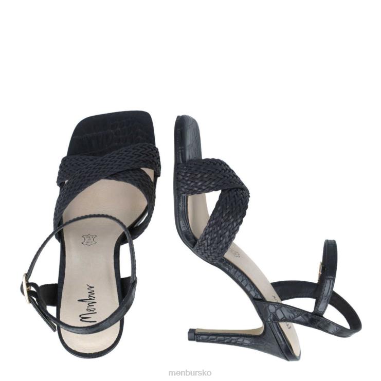 dk Menbur Kvinder atreo sort X288X3982 høje hæle