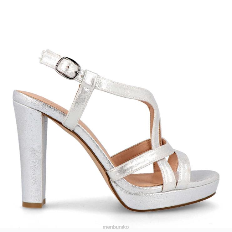 dk Menbur Kvinder avola sølv X288X4895 høje hæle